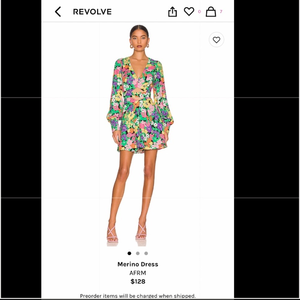 NEW Merino dress by AFRM from revolve.